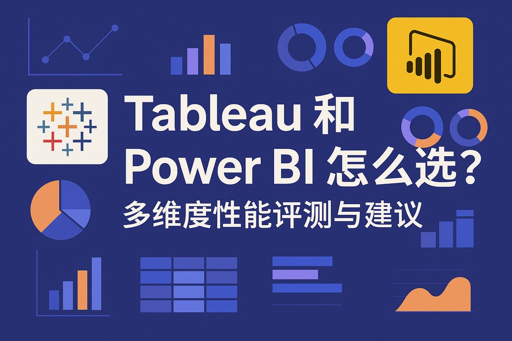 Tableau和Power BI怎么选？多维度性能评测与建议